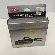 ACR 888-CDA Compact Disc Adaptor for any portable cd & Cassette Player NOS