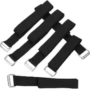 TEHAUX Luggage Packaging Tools 6pcs Tie Down Straps Ratchet Straps for Secure Bundling