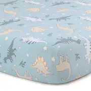 3pc The Peanutshell Dino Dreams Bedding Set Baby Nursery Decor