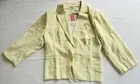 THE FROLIC Designer Cream Backless Tie Business Blazer Jacket Women’s Size Uk 24