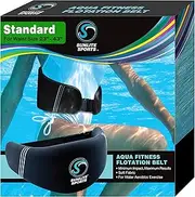 Sunlite Sports AquaFitness Deluxe Flotation Swimming Belt - Water Aerobics Equipment for Pool, Low-Impact Workout