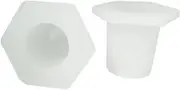 Rubber Umbrella Cone Ring Hole Plug for Terrace Table Parasol Courtyard Umbrella Garden Umbrella Frame White