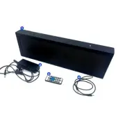 ER256 WiFi Voice Control Level Light Full Color RGB LED Audio Spectrum Rhythm