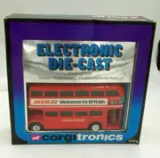 VINTAGE CORGI #1004 CORGITRONICS LONDON BEEP BEEP BUS IN FOIL BOX MIB