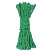 0.5 Inch 50 Feet Macrame Cord, Cotton Cord Rope String - Grass Green