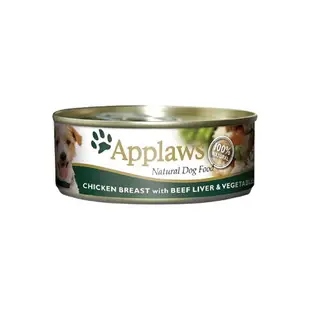 Applaws 愛普士 天然鮮食狗罐156g【單罐】極高的肉類含量 鮮食罐 狗罐頭『WANG』