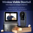 4.3inch Display Video Doorbell Intercom Night Vision Smart Security Camera 128G