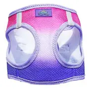American River Choke Free Dog Harness Ombre Collection - Raspberry Sundae Medium