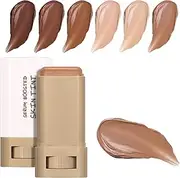 Serum Boosted Hydration Beauty Balm, Beauty Balm Serum Boosted Skin Tint, Skin Tint Stick, Foundation Face Stick for Women Hydrates (06#)