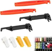 Wzenclave 8Pcs Fuse Puller Pliers Mini Fuse Extractor Pullers Mini Plastic Car Motorcycle Fuse Clip Removal Clip Replacement Tool Universal Automotive Car Puller Insertion and Removal Device