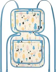 Tanpei Pharmaceutical Kangaroo Soft Sheet, Absorbent, Quick Drying, Forest Animal Pattern
