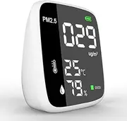 Portable USB Rechargeable PM2.5 Detector Multifunctional Thermohygrometer Home Detector Indoor Quali Analyzer Household Pollution