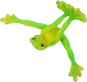 Resin Frog Figurine Cute Frog Sculpture for Car Dashboard and Home Decor Whimsical Office Decoration for