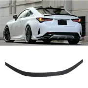 For Lexus RC200 RC300 RC350 2015-18 F-Sport Carbon Fiber Rear Trunk Spoiler Wing (for: Lexus)