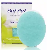 Buf Puf Body Sponge,Dermatologist Developed,Cleanses Skin of Dirt and Excess Oil