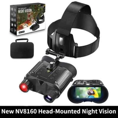 Head-mounted Night Vision Device Tactical Helmet Binocular Digital HD Infrared
