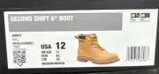 Caterpillar P70042 Men Second Shift 6” Work Boots In The Color Honey Size 12
