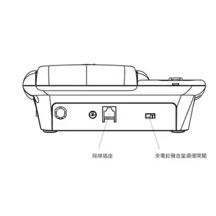 SANLUX 台灣三洋 全免持對講有線電話機 TEL-011(黑色)『福利品』