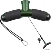 T-Butt Fishing Rod Cushion - Lightweight Rod Rack Supporter, T-Shaped Rod Butt Cushion | Fishing Fighting Gimbal Pad, Beltless Bracket for Offshore, Deep Sea, Stand-Up Angling Comfort