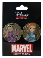 Disney Studio Store Hollywood Eternals Kingo & Sprite Pin Set Artist Proof