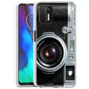 (LOMO Camera)ShockProof TPU phone case cover(Clear)for Moto G Stylus(2021)