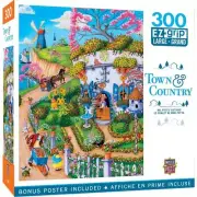 MasterPieces jigsaw puzzle; Ms. Potts' Cottage by Joe Holodook; 300 EZ-Grip pcs