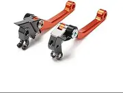 LUMIXE Motorcycle CNC Pivot Brkae Clutch Lever, EXC125 SX125 EXC SX 125 2005 2006 2007 2008 Dirt Bike Motocross Clutch Brake Levers