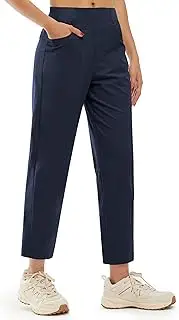 [Libin] Women’s Golf Pants Quick Dry Hiking Pants Lightweight Work Ankle Dress Pants for Women Business Casual Travel