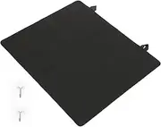 Generic Cooktop Protection Pad Portable Induction Cooktop Glass Top Stove Cover Protector Cooktop Mat Protector Heat Insulated Pad Induction Cooker Pad Rubber Pad Black Washable Rubber