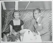 Ginger Rogers And Greg Bautzer At El Morocco In 1950 Movies Old Photo