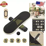 Ultimate 7-Mode Balance Board with Roller & Ball - Perfect Stability Trainer