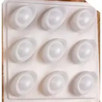 在飛比找蝦皮購物優惠-9孔pp模具 9孔元寶模具 食品PP材質PP塑膠 糕點 果凍