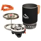 Camping Cooking System Coffee Pot Cup Tableware Gas Stove Burner Cookware