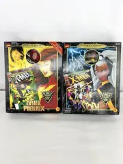 Lot of 2 Marvel Famous Covers 8" Ultra Poseable Figures: Storm & Dark Phoenix