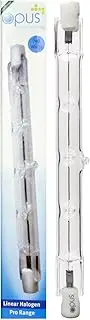 10 x Opus 240w 240v 118mm R7s Double Ended Lamps Tungsten Linear Halogen Security Light Bulbs Pack
