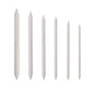 Art Blenders, 6 Size Paper Art Blenders Blending Stump Drawing Pencils, Grey