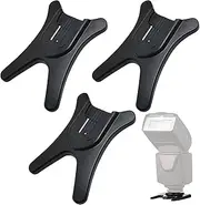 3PCS Camera Flash Stand Flash Speedlight Hot Shoe Mount Stand, for Flash Speedlight Speedlite