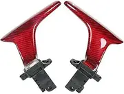 Car Steering Wheel Shift Paddles for I&nfiniti Q50 Q60 2014-2021 Red Carbon Fiber Steering Wheel Shift Paddle Shifter HTEOPOEKFR