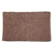 Beige Looped Bathmat