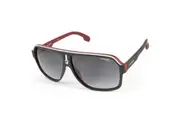 Carrera 1001/S BLX 9O Matte Black on Red/Grey Gradient Men's Sunglasses