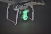 DJI Phantom 3 GLOW In The DARK Gimbal Lock & Lens Cap