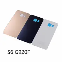 在飛比找蝦皮購物優惠-SAMSUNG 1 件 S6 G920F 電池蓋後蓋玻璃門適