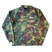 Brand New Boys Vans Torrey II Jacket Classic Camo Size M (10-12)
