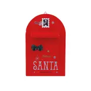 Red Letters To Santa Letter Box 38cm
