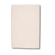 Table Cloth Home Master Flannel Waterproof Plain Colour - 130 x 225cm Off WHite