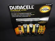 LED Mini Zoom Flashlight & Pencil Set by Duracell