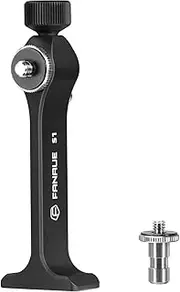 Fanaue Aluminum Binocular Tripod Adapter Quick Release,Detachable Universal Binocular Mount Accessories with 1/4-20 Inch Threading,Compatible with Arca Swiss and 1/4 Thread Head
