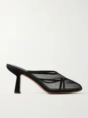 [NEOUS] NEOUS - Pherka Mesh Mules - Black - IT37 IT 37 Black
