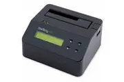 StarTech.com Hard Drive Eraser, Standalone HDD/SSD Sanitizer, 4Kn, Secure Erase Hard Disk Wiper Dock, Hardware Erasing Tool, TAA