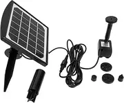 TINEASUR 1 Set Solar Fountain Pump Kit for Garden Decoration Outdoor Circulating Pump for Energy Saving Design for Oxygen Circulation and Garden Aesthetics